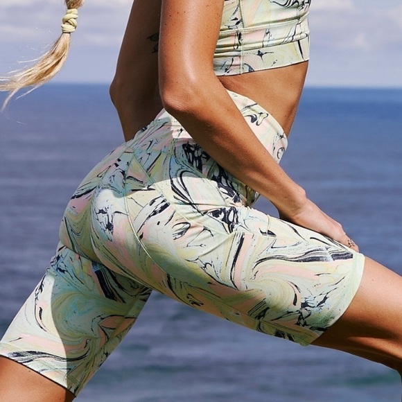 Free People FP Movement Lose Your Marbles Bike Shorts - Size XS - Picture 3 of 13